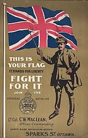 Canada Joins WW1