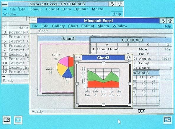 Excel versión 2.0 para Windows