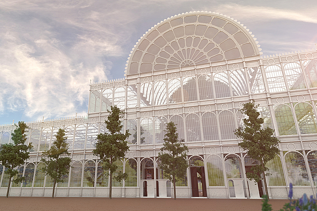 The Crystal Palace - Purpose: Design and build a temporary and inexpensive structure to house the Great Exhibition of 1851 in Hyde Park, London