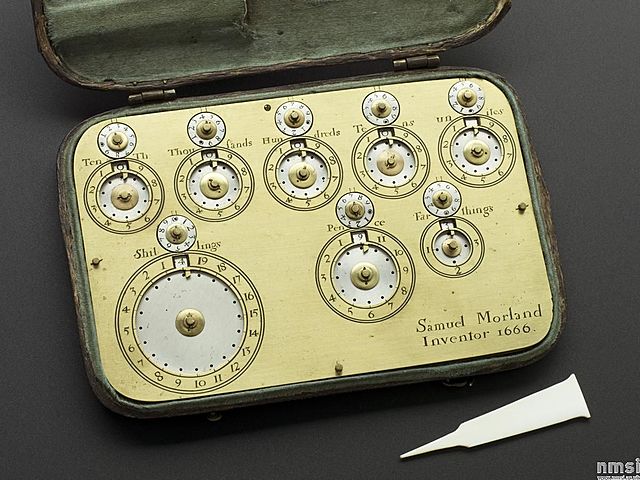 Máquina de multiplicar (Samuel Morland)