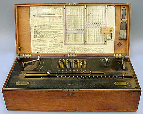 Máquina exitosa de multiplicación automática (Otto Steiger)