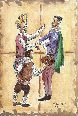 don quijote y alvaro tarfe