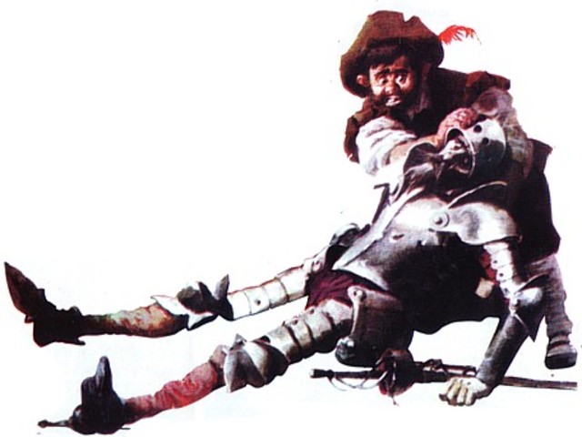 don quijote enferma