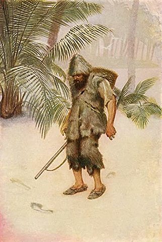 Footprints in the sand