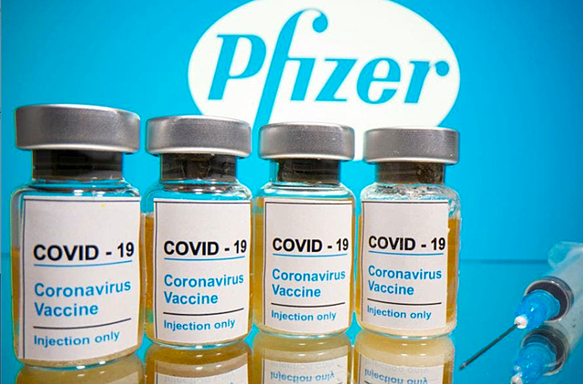 Pfizer e Biontech anuncian que a súa vacina contra a COVID-19 É «90% efectiva»