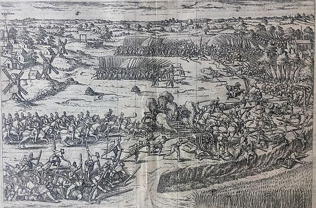 Comienzan los conflictos con los protestantes en los Países Bajos