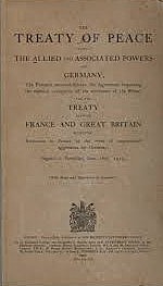 Treaty of Versailles signed