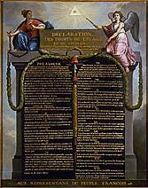 Declaration of the rights of Man and of the Citizen