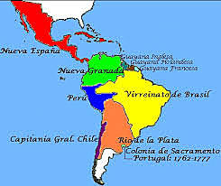 Inicio de expediciones hacia Chile, Perú, Nueva Granada y Nueva España.