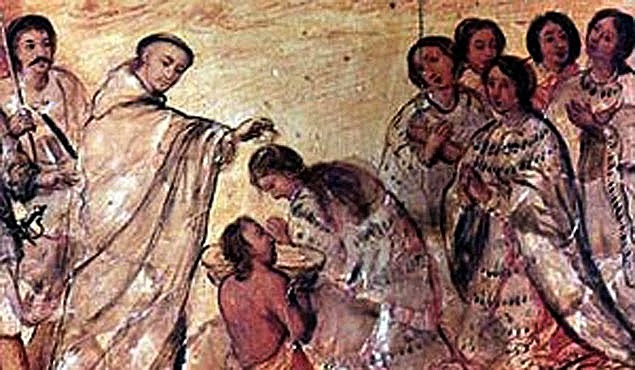 1524-1533 Proceso de evangelización.