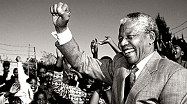 Timeline: A leader I admire: NELSON MANDELA