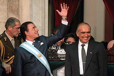 SEGUNDA PRESIDENCIA DE CARLOS MENEN