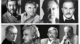 Timeline: Autores del boom latinoamericano