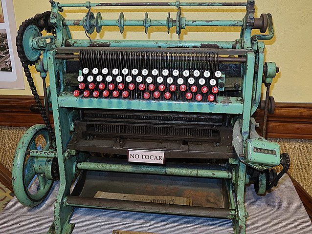 Máquinas estadísticas de tarjetas o fichas perforadas