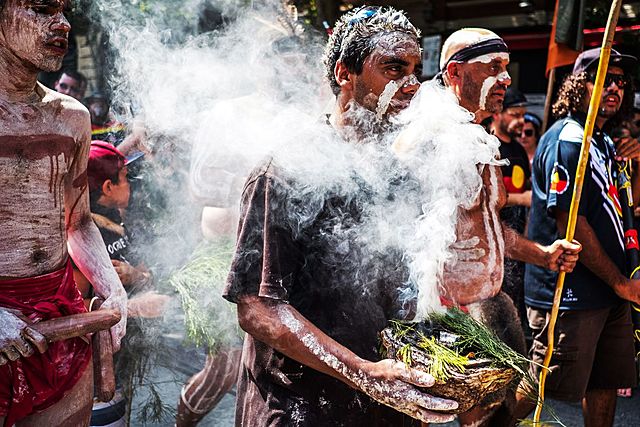 the estimated creation time of the aboriginal smoking ceremony