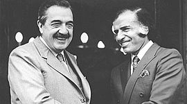 Timeline: PRESIDENCIA DE RAUL ALFONSIN Y CARLOS MENEM