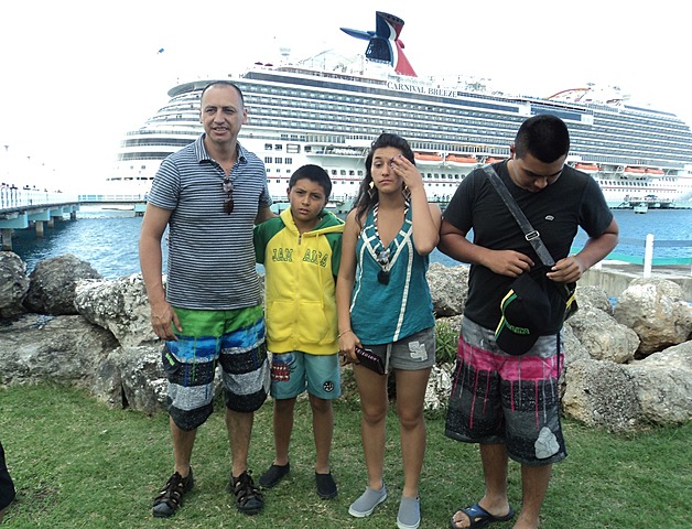 I went on a trip to the island of Jamaica