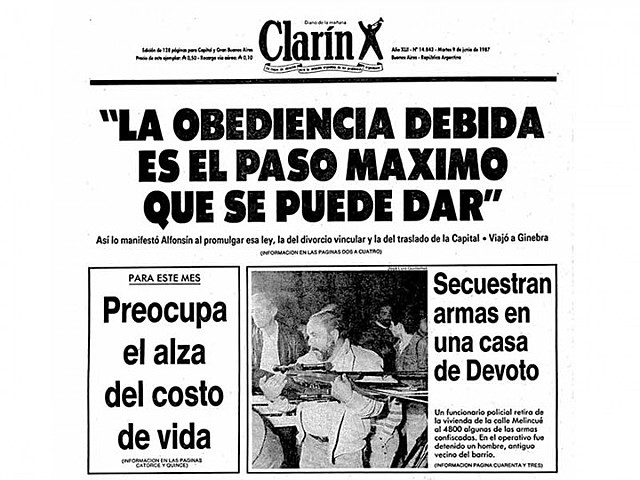 Ley Obediencia Debida