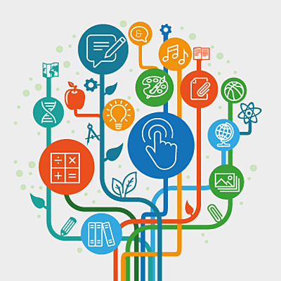 Timeline: EVOLUCIÓN RECURSOS EDUCATIVOS DIGITALES