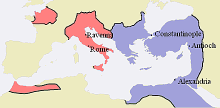 L'Imperi Romà d'Orient.