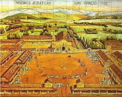 Cesión de las reducciones jesuíticas a Portugal a cambio de la entrega de la colonia de Sacramento.