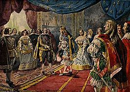 Se firma el Tratado de Westfalia, independencia de las Provincias Unidas de los Países  Bajos. España conserva Flandes