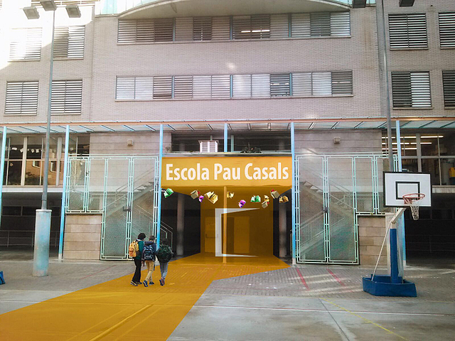 vaig entra a l'escola Pau Casals