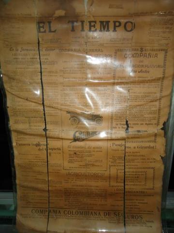 FUNDACION DE EL PERIODICO EL TIEMPO