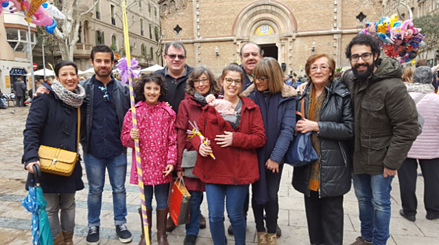 PRIMERA PASQUA COM A MADRINA