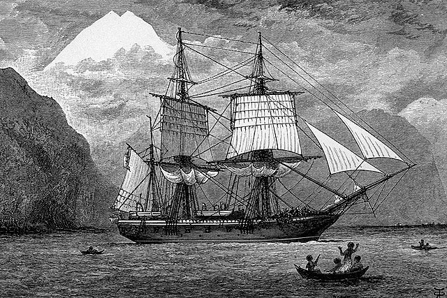 Inicia viaje en el Beagle