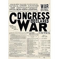 U.S. declares war on Spain