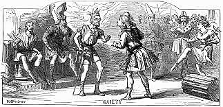 Thespis performs a tragedy at a festival in Athens