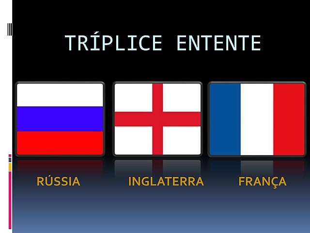 A formação da tríplice Entente(1907)