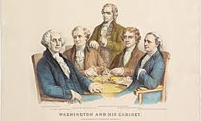 Washington Creates Presidential Cabinet