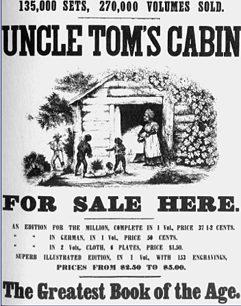 Publication of Uncle Tom's Cabin