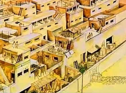 Casas en la época egipcia