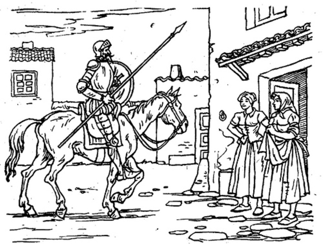 Don quijote se va de la venta