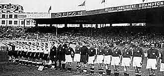 el primer cam­peonato mundial de balonmano a once y de balon­mano a siete.