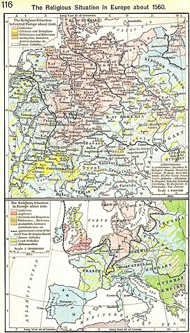 Comienzan los conflictos con los protestantes en los Países Bajos,