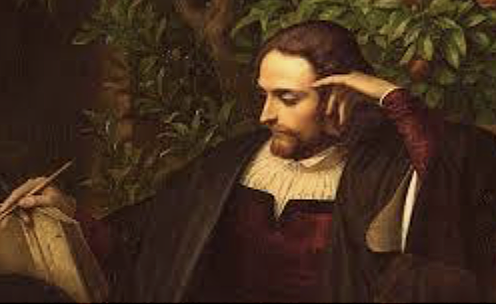 Compone i "Discorsi dell'arte poetica"