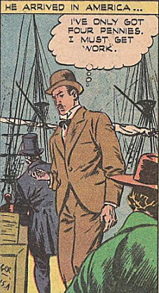 The arrive in America / Working with Edison