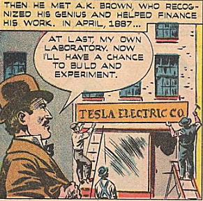 Tesla meets A.K. Brown