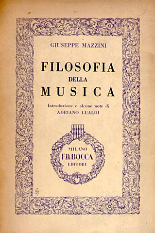 Mazzini "Filosofia della musica"