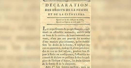 Declaration of Rights of Women