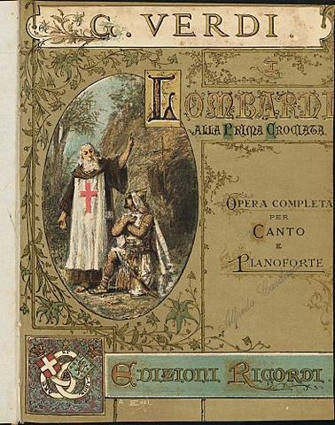 Uraufführung von "I Lombardi alla prima crociata" in Mailand