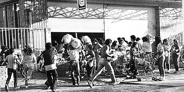 Hiperinflacion- Saqueo y desorden