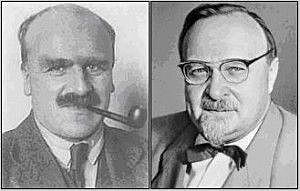 John Burdon Sanderson Haldane y Aleksandr Ivánovich Oparin