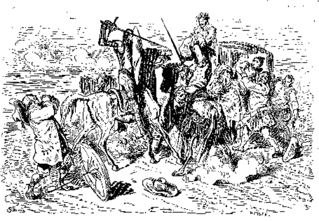 Viajes de don quijote .