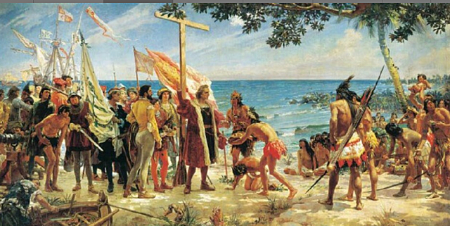 Llegada de Colón a América