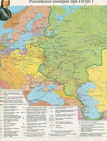 Создание Российской Империи 1694-1725